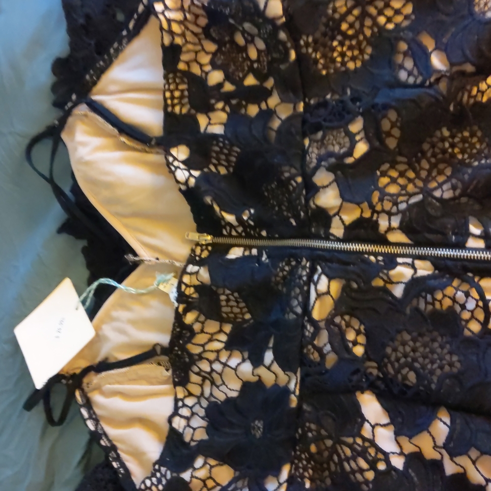 NWT umgee black lace size L - Picture 7 of 11